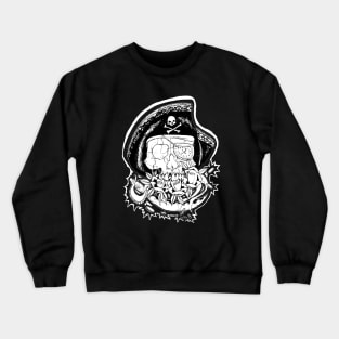 Skeleton Tattoo Alt Pirate Crewneck Sweatshirt